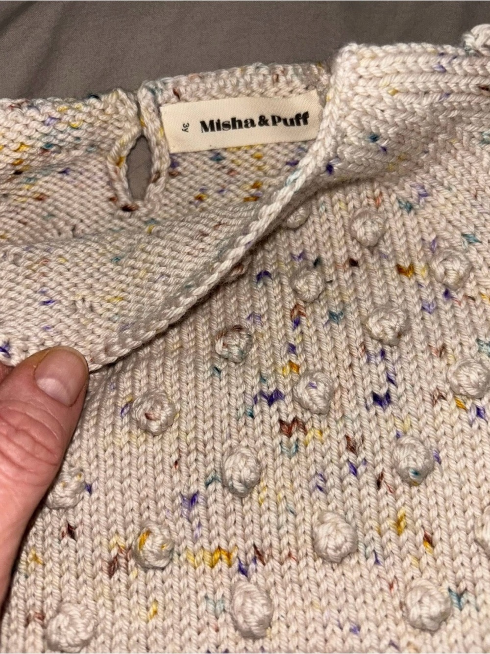 Misha & Puff PCP size 3y in ‘iris confetti’ - Picture 5 of 5